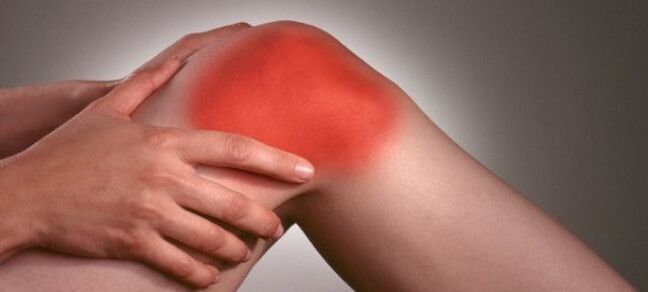 bolest kolene v důsledku artritidy